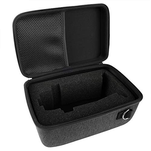 Etui na mikrofon Geekria z pianką, kompatybilne z Blue 1967 Yeti Pro, Blue Yeti, twarda obudowa do przenoszenia mikrofonu, podróżna torba ochronna z miejscem na kable (ciemnoszary)