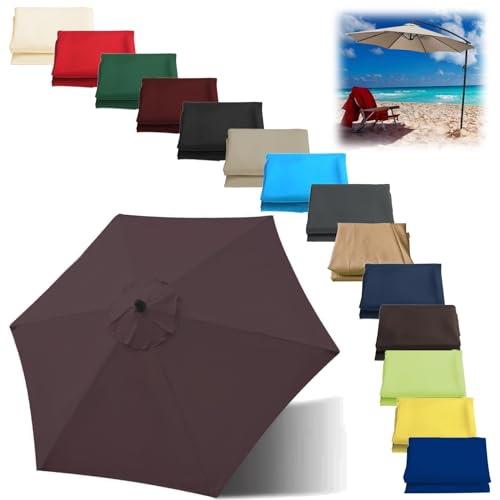 Housse de parasol de jardin 300cm pour des repas d'été ombragés