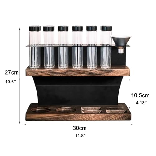 Almacenador para 12 tubos de café con soporte doble miniatura 5