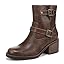 Whiskey Brown Faux Leather
