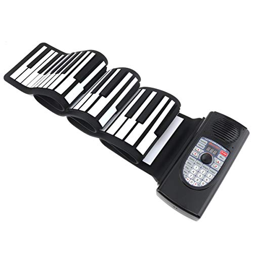 HMTOHL 88 Touches Roll Up Piano Rechargeable Électronique Silicone Flexible Clavier Orgue Haut-Parleur Intégré Support… - Les Beatles, Paul McCartney, John Lennon, RIngo Starr, George Harrison HMTOHL 88 Touches Roll Up Piano Rechargeable Électronique Silicone Flexible Clavier Orgue Haut-Parleur Intégré Support… – Image 5