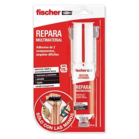 Adhesivo bicomponente fischer SCLM Repara Multimaterial Cover