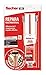 fischer 1 Fuerte bicomponente Sclm Repara Multimaterial blíster de 25 ml, Pegamento Universal para Casos difíciles, Adhesivo de Resina epoxi Transparente, fácil aplicación, Blanco