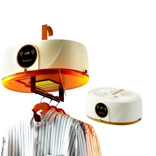 Automatisches Bügelgerät Aufblasbar: Bügelfreie Hemdenpflege & Vertikaltrockner in Einem - One-Touch Bedienung per Fernbedienung für Wohnung & Reise(1)