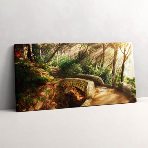 Image sur Toile d'Art Haute Définition Ancien Pont de Pierre 140cm