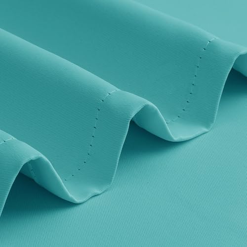 VEHEDE Verdunklungsvorhänge Ösenvorhang Gardinen Blickdicht Dicke Thermogardine Kälteschutz warm Hitzeschutz Vorhänge mit Ösen Wohnzimmer… – Ansicht 8
