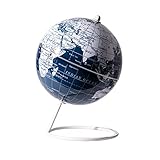 PARFAITEMENT PRATIQUE : Ce globe terrestre avec carte du monde identifie et met en valeur vos expériences et destinations préférées, ou inspire et explore de nouveaux lieux et destinations. Si parcourir le monde est votre passion, c'est le cadeau qu'il vous faut.