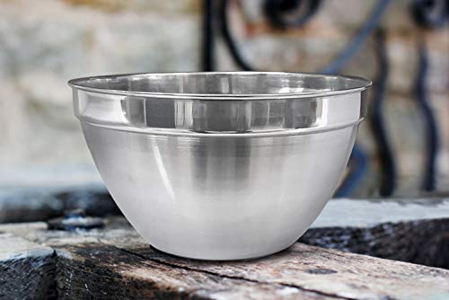 Vaso de acero inoxidable pulido 5 QT miniatura 2