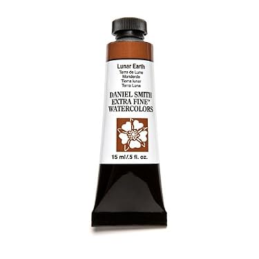 AMAZON - DANIEL SMITH Extra Fine Watercolor Paint, 15ml Tube, Lunar Earth, 284600050, 0.5 Fl Oz (Pack of 1)