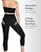 MeMoi - High Waisted Legging Shaper,Msm-110 Black,X Large
