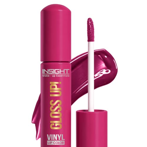 Image of INSIGHT Gloss Up Lip Color - Sweet Peony | High-Gloss Finish | Rich Pigmentation | Lightweight, Long-Lasting Formula | All-Day Comfortable Wear (4g)