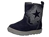 RICOSTA COSI 2721500 Mädchen Boots,Winterstiefel,Winter-Boots,Outdoor-Kinderschuhe,Lammfell-Stiefel,gefüttert,warm,wasserdicht,PEPINO,Kinder,nautic(Blau)