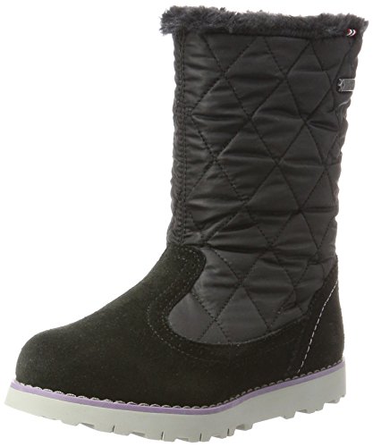 Viking Roea, Bottes & Bottines Souples Fille  Noir (Black/Old Rose) 33 EU