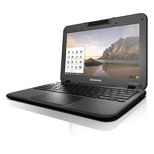 Lenovo Chromebook 80MG0001US Intel Celeron N2840 X2 2.16GHz 4GB 16GB, Black (Renewed)