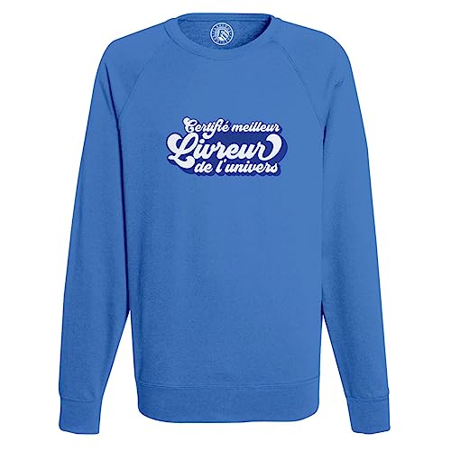 Sweatshirt Homme anti-froid pour Livreur Pizza Scooter et Étudiant