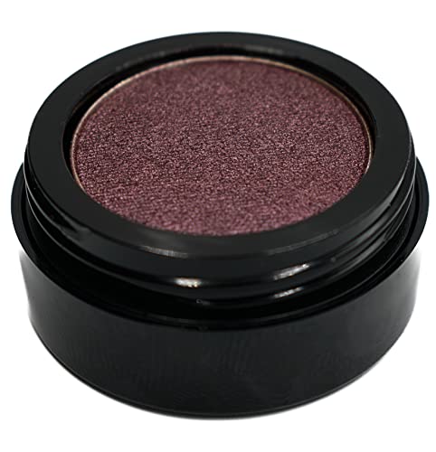 Pure Zivaª Burgundy Foil Purple Violet Mauve Shimmering Metallic Pressed Powder Single Vegan Eyeshadow; Talc, Paraben & Cruelty Free #TOP29