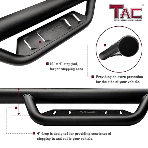 Estribos para Toyota Tacoma 2005-2023 doble cabina 2pcs miniatura 5