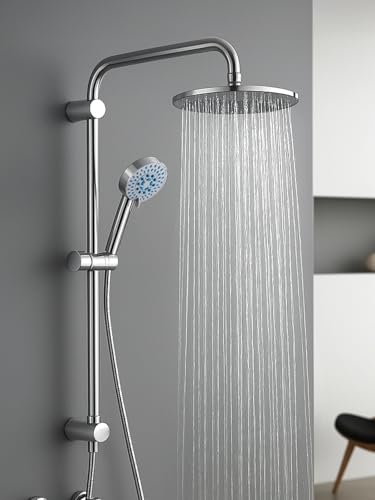 KingSaid Colonne De Douche Chromée 8