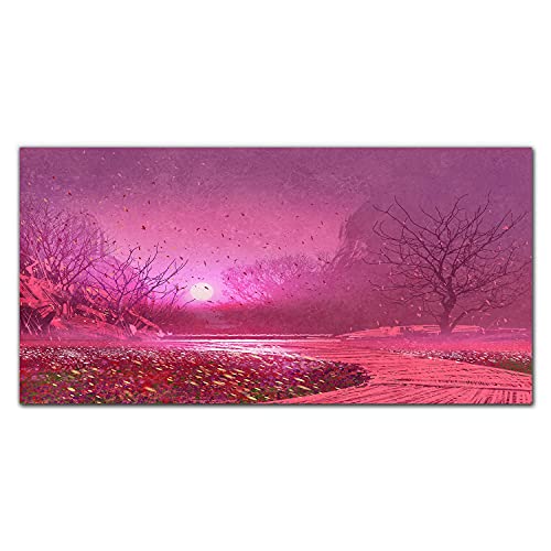 Tableau en verre acrylique 100x50cm pour moderniser un mur vide sans risquer de casse