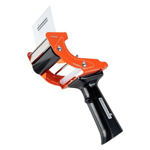 Pistolas distribuidoras de fita RW Base de 7,6 cm, 10 dispensadores de fita resistente – Alça de bor