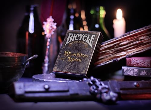 Gent Supply CO. Bicycle Wizards, Witches & Warlocks Playing Cards | Magical Collectible Deck | Premium Quality Cards – Ansicht 3