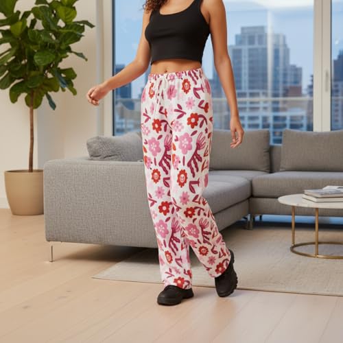 Image of dockstreet Women's /Unisex ONESOPEN Bottom Drawstring Pure Cotton Stretchable Baggy Jogger Pants || for Similar Baggy Look Order a Size or Two Large Than Your Usual Size