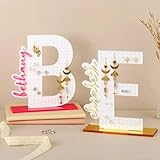 AMBMCCM Personalized Earring Holder, Custom Earring Display For Her, Acrylic Jewelry Organizer, Custom Monogrammed Earring Holder, Teenage Girl Gift