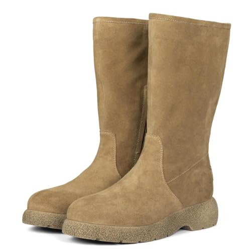 Botas MULTIPOSICIÓN Piel Serraje con Pelo KOSSEN