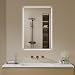 Archaluxe Badspiegel-mit-Beleuchtung 40x60cm - LED Badezimmerspiegel Badezimmer Spiegel mit Beleuchtung, Touch-Schalter, Dimmbar, 3 Lichtfarben - Wandspiegel Led Spiegel Bad - Horizontal/Vertikal