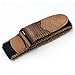 Voguestrap Comfort Strap Watchband - Brown 16mm Band Expands to 20mm, fits 16mm Timex Expedition Watches