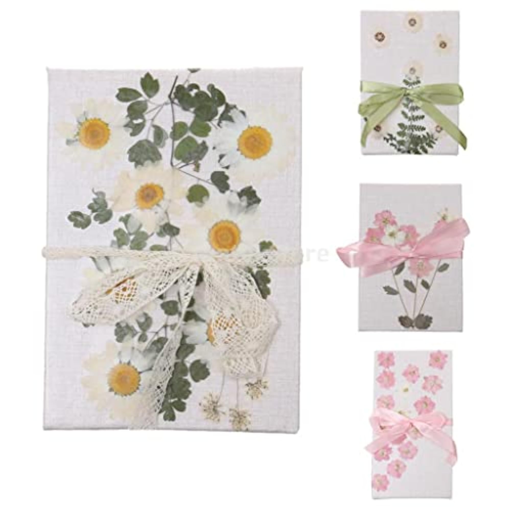 3x10 Pcs Dried Pressed Flowers for Scrapbooking