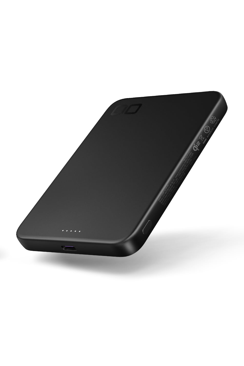 CIO 半固体 Qi2 MagSafe対応 モバイルバッテリー 5000mAh…
