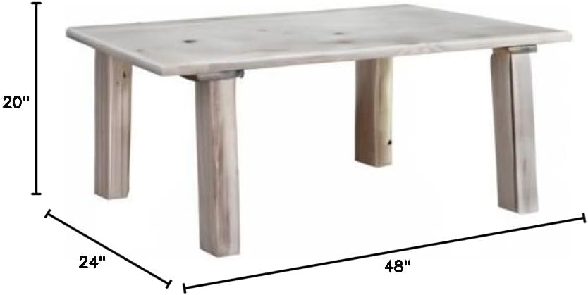 Montana Woodworks Homestead Collection Child's Table, Clear Lacquer Finish