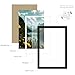 Picrit 12x18 Picture Frame 3 Pack, Black Poster Frame, Display Poster 11 x 17 with Mat or 12 x 18 without Mat for Horizontal or Vertical Wall Mounting