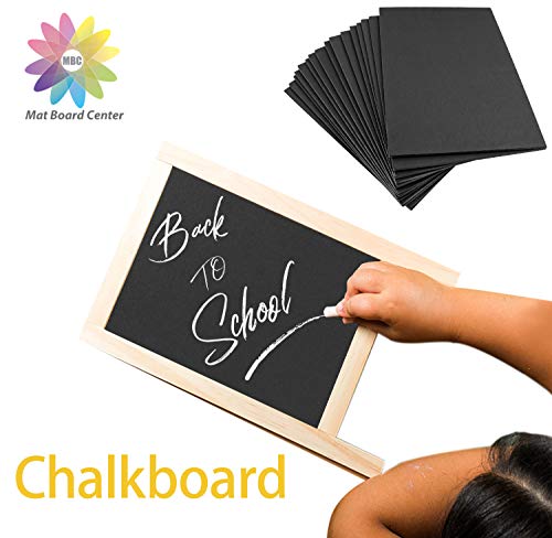 Mat Board Center, Acid Free Foam Boards 11 X 14 Inch, Black Foam Core, 10 Sheets #TOP6