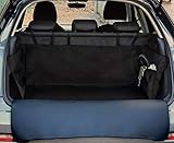 ✅ SCHUTZ für Ihr AUTO und KOMFORT für Ihren HUND: Die wasserabweisende und robuste Autodecke mit Seitenwänden schützt den ganzen Kofferraum nebst Ladekante. Auf der gepolsterten Liegefläche wird sich der Hund wohlfühlen!