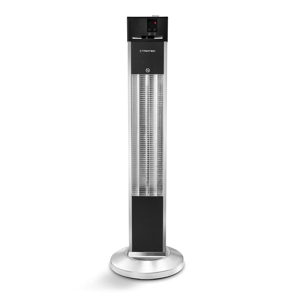 TROTEC Chauffage Radiant IRS 2000 E 2000W avec télécommande