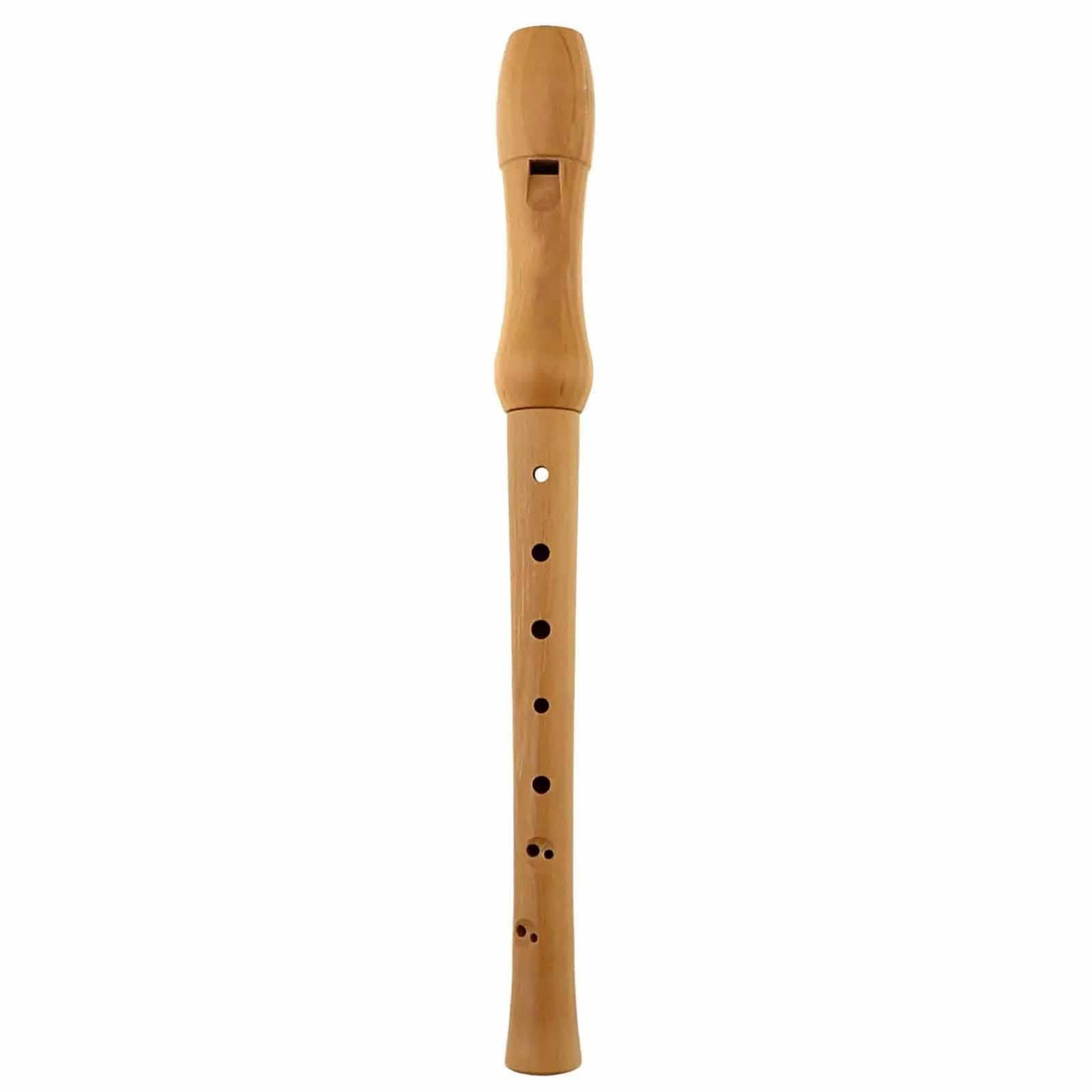 Principiante Flauto Dolce Flauto Dolce Soprano In Legno Massello Con Chiave C Custodia Rigida Strumenti A Fiato Staccabili In 2 Pezzi