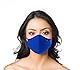 NEKAVA 3 Stück Premium Masken Mundschutz in elegantem schwarz, weiß, blau. Diese Stoffmasken passen zu jedem Kleidungsstill. Angenehm und wiederverwendbar.