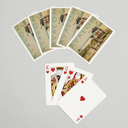 Avalon Cartas Póker Tamaño Estándar 52 naipes miniatura 7