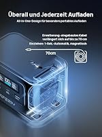 AFERIY 99.2WH Tragbare Powerstation,145W LiFePO4 Batterie, Mobile Stromversorgung für Outdoors Camping – Ansicht 3