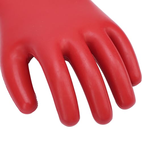Guantes con aislamiento eléctrico de goma con protección anticorte para electricistas 3