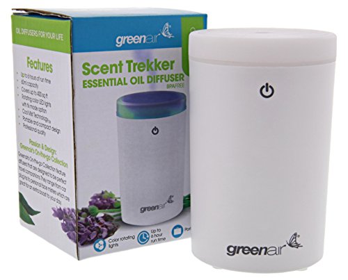 Greenair Scent Trekker Portable Essential Oil Diffuser USB Plug Included #578