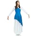 Danzcue Women’s Asymmetrical Dance Tunic Praise Dance Tunic for Women (White Dress Not Included), Bright Royal, Large-X-Large