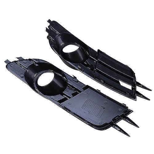 Calandre antibrouillard Audi A6 C7 protectrice en ABS noir pour pare-chocs avant - 3