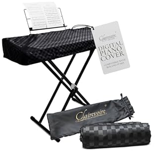 WATERPROOF & DOUBLE LAYERED - The ultimate protection for your instrument. Prevent external damage from liquid, scratches and blemishes. HIGH DENSITY MATERIAL - Provides extra internal insulation and UV ray protection that washes out piano finishes. ...