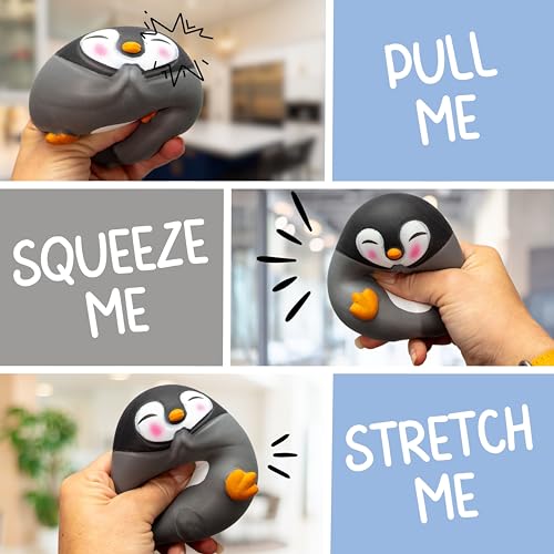 Boxer Gifts Zen-Guin Stressabbau-Spielzeug | Hilft bei Angstzuständen | Lustiges Pinguin-Themen-Schreibtisch-Accessoire, Geschenk, BB2236