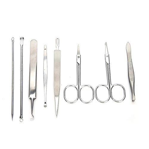 Blackhead Remover Tools Comedone Extraktor-Kit, 8 Stück Akne-Entfernung Mitesser For Stifte & Roll-Ons Extraktor Nadeln… - Image 8