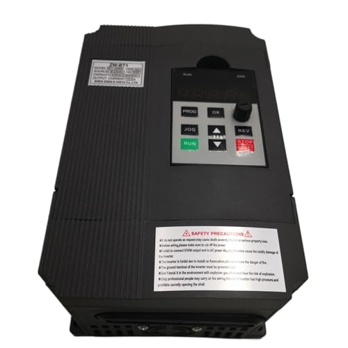 Inversor VFD 2.2KW 220V para instalar motores trifasicos en el taller de casa ZW-BT1