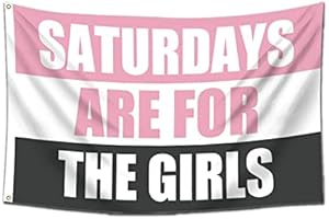 Saturdays Are For the Girls Tapestry - Show Your Girl Power with...